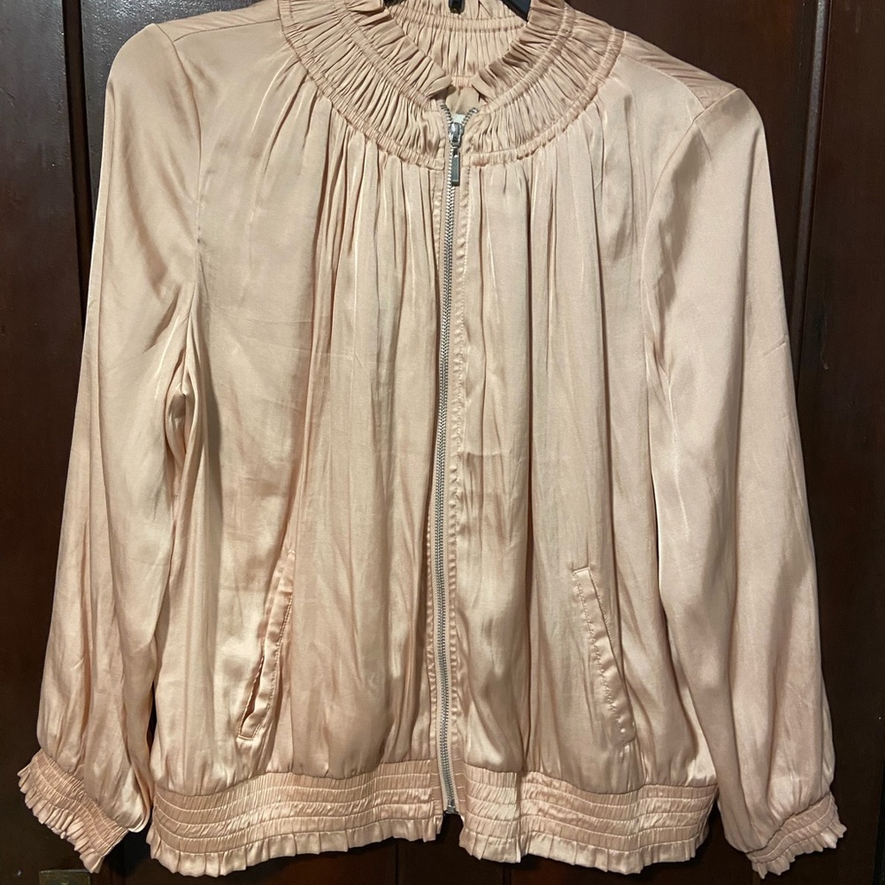 Chicos satin jacket